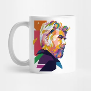 Karl Ove Knausgard Popart Mug